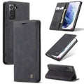 Galaxy S21 FE Case - Vintage Leather Samsung S21 FE Wallet Case Belts, Buckles and Wallets