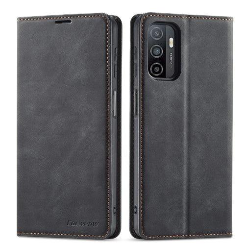 A52 Phone Case - Retro Magnetic Leather Samsung Galaxy A52 5G Case Belts, Buckles and Wallets
