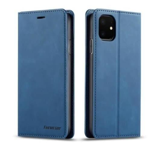Best iPhone 11 Wallet Case - Retro Flip Leather Wallet Case for iPhone 11 Belts, Buckles and Wallets