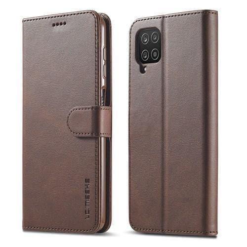 Galaxy A12 Case - Luxury leather Case for Galaxy A12 5G Belts, Buckles and Wallets
