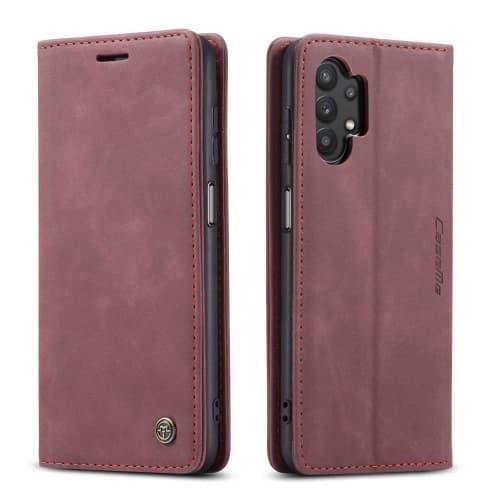 Galaxy A32 5G Case - Vintage Leather Samsung A32 Case Belts, Buckles and Wallets