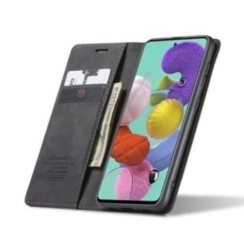 Galaxy A50 Case - Vintage Leather Galaxy A50 Phone Case Belts, Buckles and Wallets