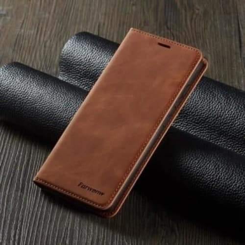 Galaxy A51 4G Case - Retro Magnetic Leather Phone Case for Galaxy A51 4G Belts, Buckles and Wallets