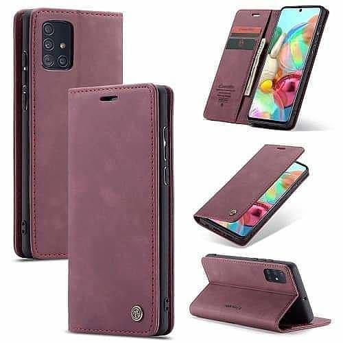 Galaxy A52 Case - Vintage Phone Wallet Case for Samsung A52 5G Belts, Buckles and Wallets