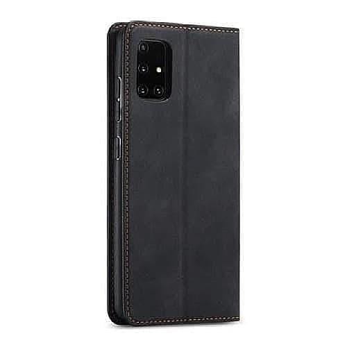 Galaxy A71 Case - Leather Magnetic Case for Galaxy A71 4G Belts, Buckles and Wallets