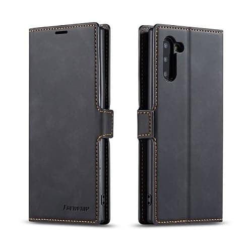 Galaxy Note 10+ Case - Leather Magnetic Case for Samsung Note 10+ 5G Belts, Buckles and Wallets