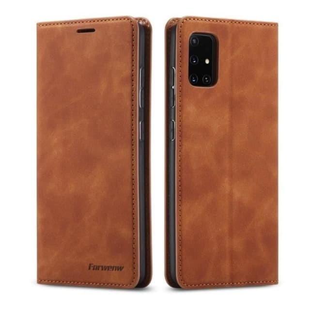 Galaxy S20 FE Case - Retro Magnetic Leather Case for Galaxy S20 FE 5G Belts, Buckles and Wallets