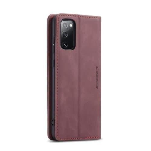 Galaxy S20 FE Case - Vintage Leather Case for Galaxy S20 FE 5G Belts, Buckles and Wallets