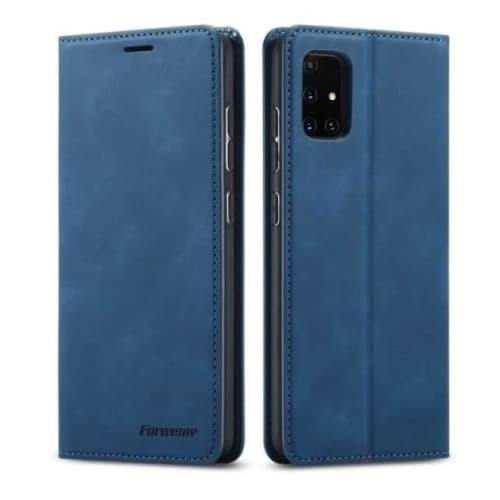 Galaxy S20 Ultra Case - Retro Magnetic Leather Case for S20 Ultra Belts, Buckles and Wallets