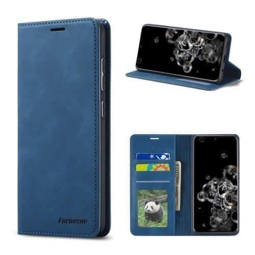 Galaxy S21 FE Case - Retro Leather Wallet Phone Case for Galaxy S21 FE 5G Belts, Buckles and Wallets