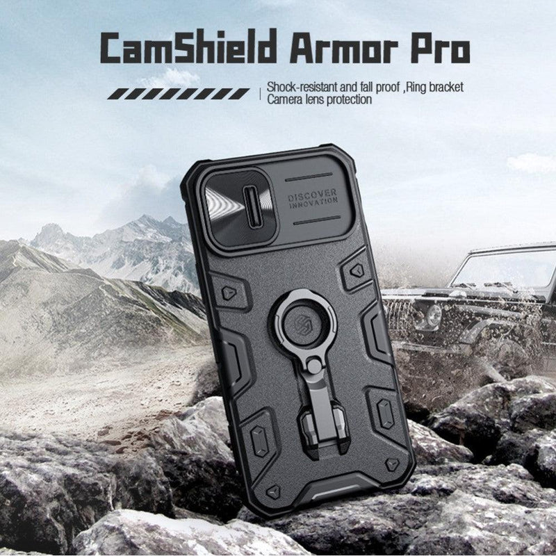 Tough iPhone 14 Pro case - Camshield Heavy Duty iPhone 14 Pro Max Case Belts, Buckles and Wallets